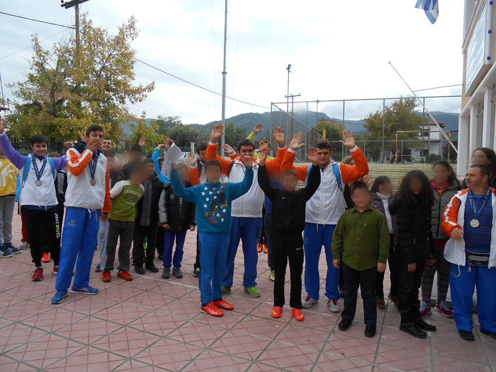 Επίσκεψη του τμήματος των Special Olympics Hellas, στο σχολείο μας